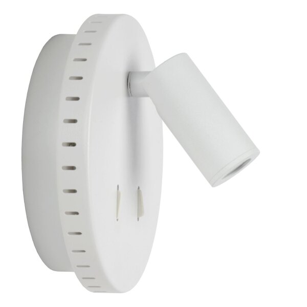 LED Wandspot schwenkbar drehbar Weiß 3000K T:14 cm