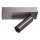LED Spot schwenkbar Schwarz-Chrom 2700-4000K H:13,5 cm