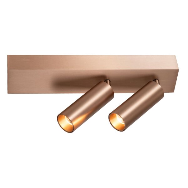 LED Deckenspot schwenkbar Champagner 2700-4000K L:28 cm
