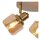 Deckenstrahler schwenkbar Gold Bernstein E14 Retro