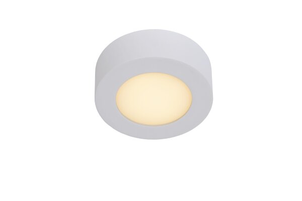 LED Deckenleuchte blendarm Weiß 3000K IP44 Ø11,7 cm
