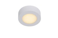 LED Deckenleuchte blendarm Wei&szlig; 3000K IP44 &Oslash;11,7 cm