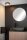 LED Deckenlampe blendarm Schwarz 3000K IP44 Ø18 cm