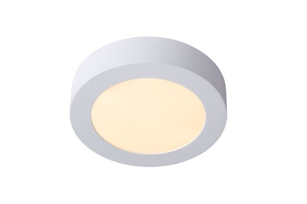 LED Deckenlampe blendarm Weiß 3000K IP44 Ø18 cm rund