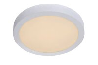 LED Deckenleuchte blendarm Wei&szlig; 3000K IP44 &Oslash;30 cm rund