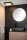 LED Deckenleuchte blendarm Schwarz 3000K IP44 eckig
