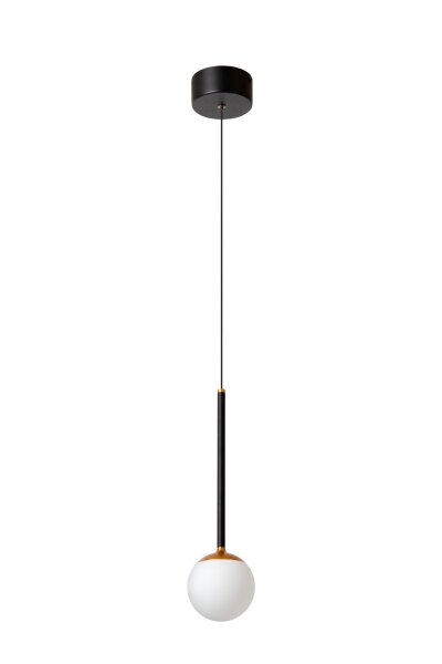 LED Pendelleuchte Schwarz Messing 2200-3300K Ø9,9 cm