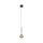 LED Pendelleuchte Glas Bernstein CCT 2200-3300K Ø9,9 cm