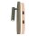 LED Wandlampe mit Schalter Holz Grün 2700K H:28,1 cm