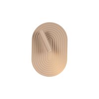LED Wandlampe schwenkbar drehbar Holz Taupe 2700K