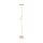 LED Stehleuchte schwenkbar Touchdimmer Taupe 2700K