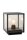 Wegeleuchte Glas Metall Anthrazit E27 IP54 H:24,5 cm