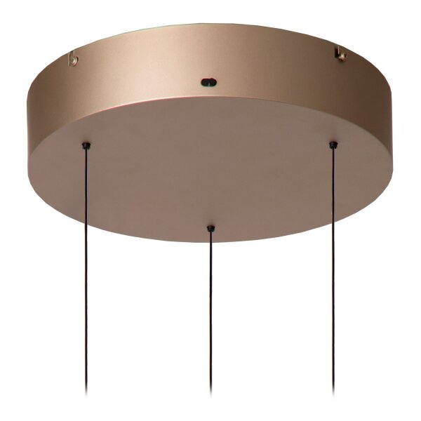 LED Hängelampe Aluminium Champagner 2200-3000K L:33 cm