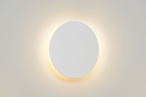 LED Wandlampe indirekt Weiß Ring 3000K B:15 cm 550 lm
