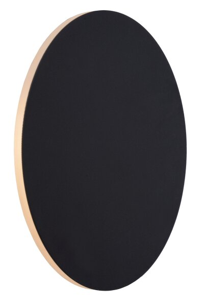 LED Wandlampe indirekt Schwarz Ring 3000K B:25 cm