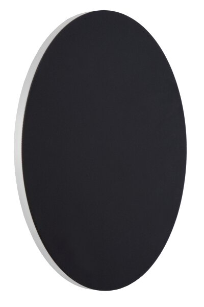 LED Wandlampe indirekt Schwarz Ring 3000K B:25 cm