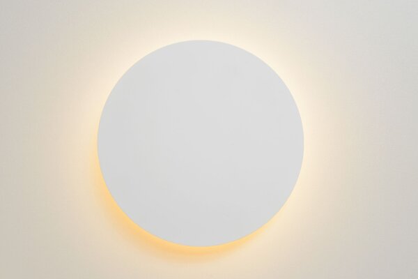 LED Wandlampe indirekt Weiß Ring 3000K B:25 cm 780 lm