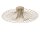 Deckenlampe Stahl Taupe Gitterschirm E27 Ø50 cm rund