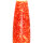 Verspielte Lavalampe ANGELINA Orange Glitter 40cm Retro