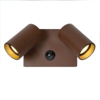 LED Wandspot Sensor schwenkbar CCT 2200-3000K IP65