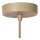 Hängelampe verstellbar Taupe GU10 Ø40 cm rund modern