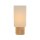 Tischlampe Holz Stoff Natur Weiß E27 H:70 cm modern