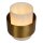 Tischleuchte Glas Gold Weiß Retro E27 H:23,5 cm