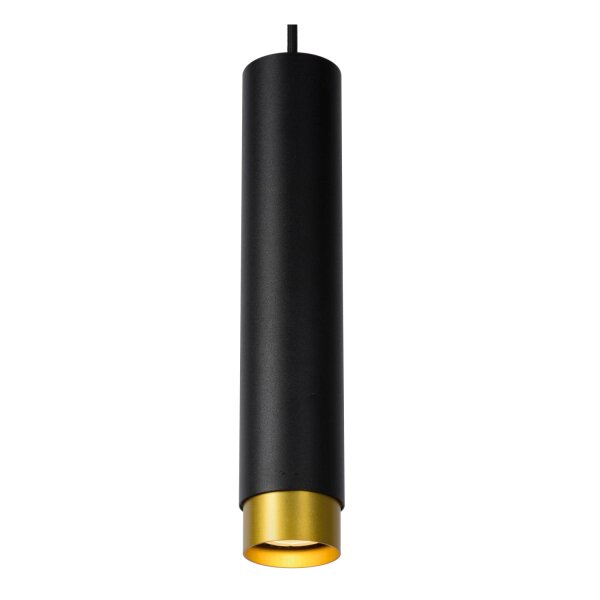 Hängelampe verstellbar Schwarz GU10 Ø5,9 cm rund