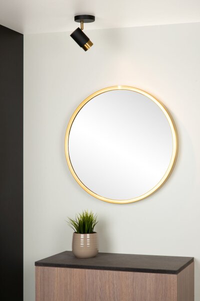 Deckenlampe schwenkbar drehbar Schwarz Gold GU10