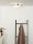 Deckenlampe blendarm Chrom E27 IP44 H:9 cm rund