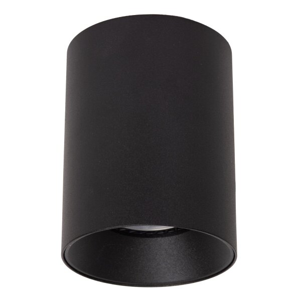 Deckenlampe Aluminium Schwarz GU10 Ø8 cm rund modern