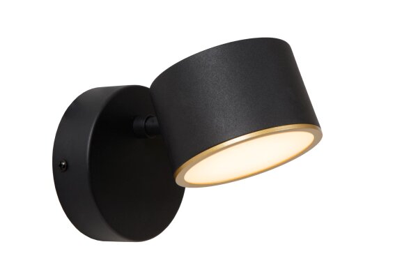 LED Deckenleuchte schwenkbar Touchdimmer Schwarz 2700K