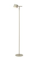 LED Stehlampe schwenkbar verstellbar Taupe 2700K 130 cm