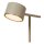 LED Stehlampe schwenkbar verstellbar Taupe 2700K 130 cm