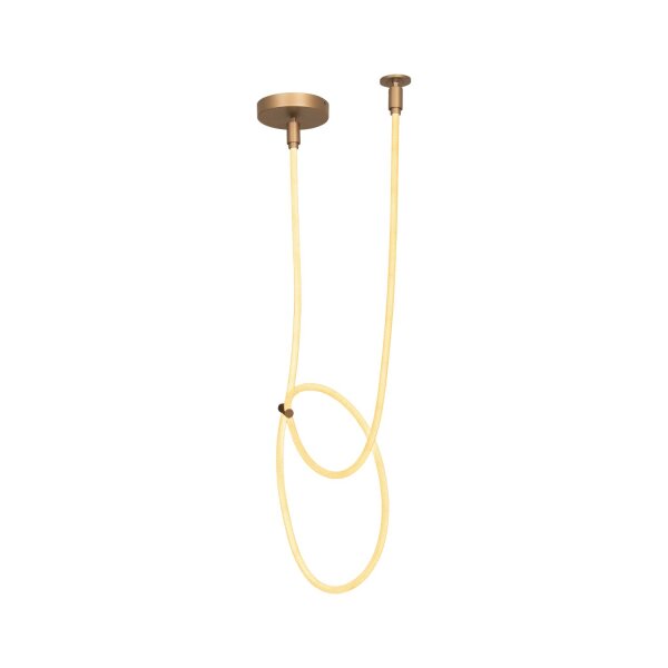 LED Deckenlampe dimmbar flexibel Champagner 2200-3300K
