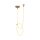 LED Deckenlampe dimmbar flexibel Champagner 2200-3300K