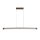 LED Pendelleuchte dimmbar Schwarz 2700-4000K L:146,3 cm