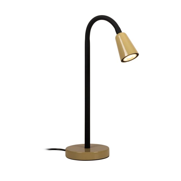 Tischlampe flexibel verstellbar Grün Schwarz GU10 46 cm