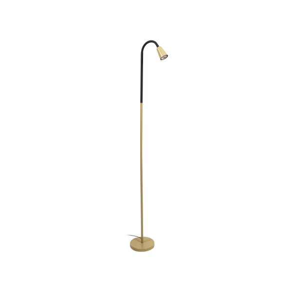 Stehlampe verstellbar flexibel Grün Schwarz GU10