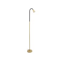 Stehlampe verstellbar flexibel Gr&uuml;n Schwarz GU10