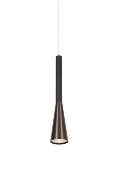 LED Pendelleuchte Kaffeebraun CCT 2700-4000K Ø7,7 cm