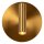 LED Wandlampe Akku Schalter verstellbar Messing 3000K
