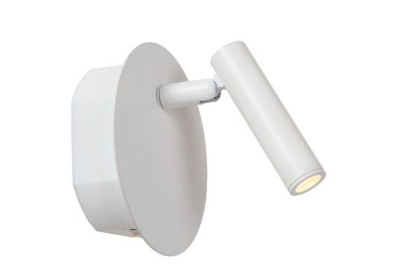LED Wandlampe Akku Schalter verstellbar Weiß 3000K