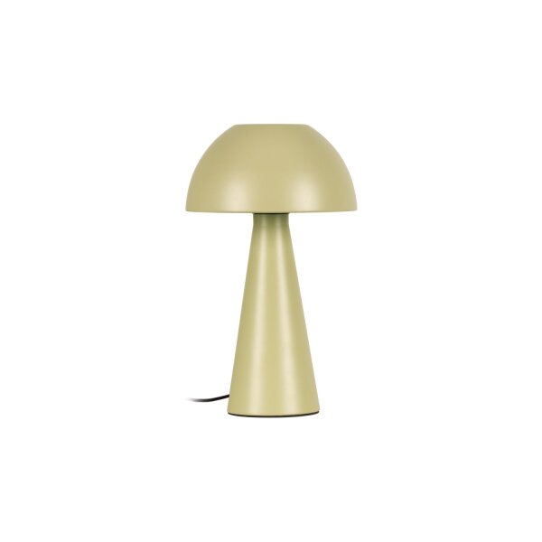 Tischleuchte indirekt Grün Pilzlampe Retro E27 H:33 cm