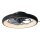 LED Deckenventilator Licht dimmbar Schwarz 2700-4000K