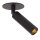 Deckenleuchte schwenkbar drehbar Schwarz G9 B:8 cm