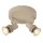 Deckenleuchte schwenkbar verstellbar Taupe GU10 Ø15 cm