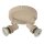 Deckenleuchte schwenkbar verstellbar Taupe GU10 Ø15 cm