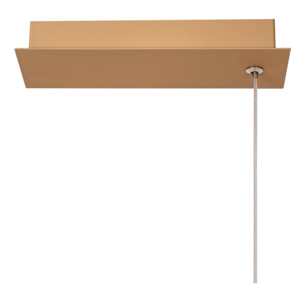 LED Pendelleuchte verstellbar Champagner 2700K L:165 cm
