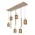Pendelleuchte verstellbar Taupe E27 GU10 L:140 cm